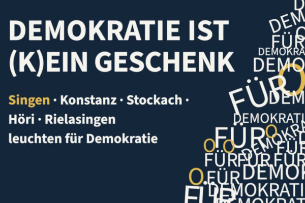 Demokratie ist (k)ein Geschenk