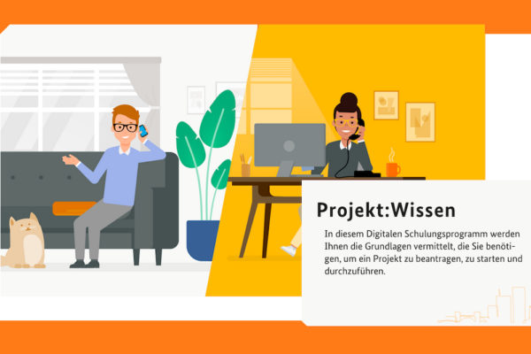 Digitale Lernplattform „Projekt: Wissen“